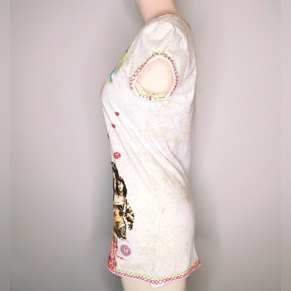 Double D Ranch Cotton Embroidered Top - Picture 2 of 10